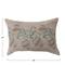 Hello Honey® Multicolor Embroidery Cotton Chambray Lumbar Pillow